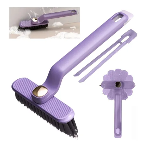 Image of VYOOx Toilet & Bathroom Cleaning Brush Set 1-Piece