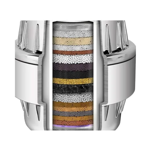 Image of Waafy 20 Stage Shower Head Filter for Bathroom Hard Water Softner SF-20 Pro | Water Softener | Hard Water Filter Tap, Re