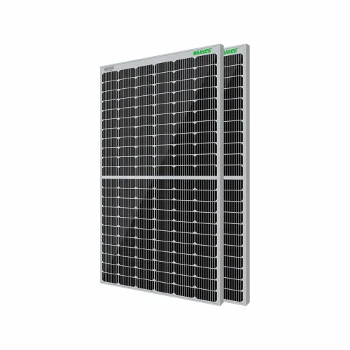 Image of WAAREE Solar Panel 545 Watt (Pack of 2) Halfcut 24 Volts 144 Cells Dual Glass Mono Perc Bifacial Solar Panels (Bi-55-545