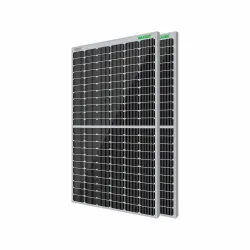 WAAREE Solar Panel 545 Watt (Pack of 2) Halfcut 24 Volts 144 Cells Dual Glass Mono Perc Bifacial Solar Panels (Bi-55-545