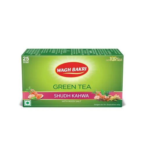 Image of Wagh Bakri Green Tea 62.5 Grams