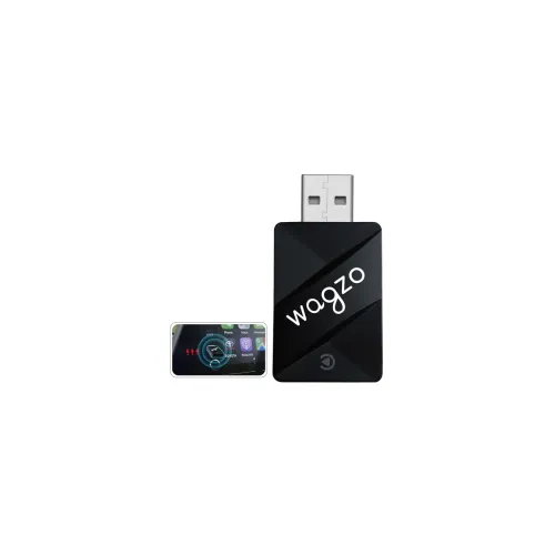 Image of Wagzo 2-in-1 Wireless Car Receiver, Converts Wired 