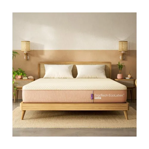 Image of Wakefit ErgoTech EcoLatex Classic Mattress (75x60x6 Inches,)