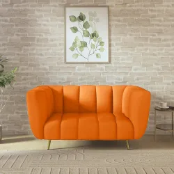wakeup INDIA Mushy Premium Fabric Sofa 