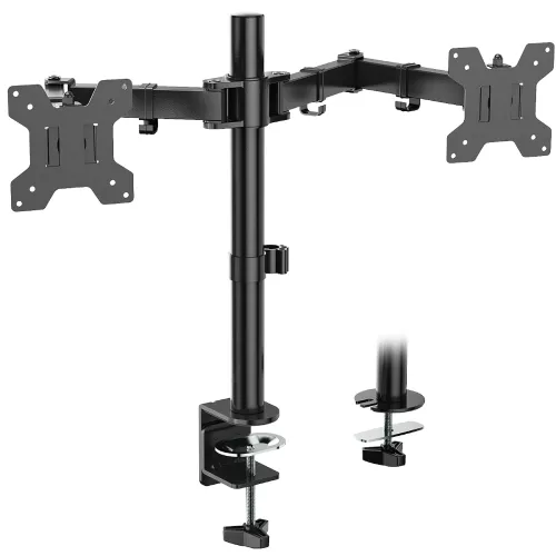 Image of WALI Dual Monitor Desk Mount
