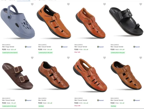 Image of WALKAROO Mens's footwears starting at ₹200