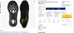 WALKAROO Mens Sports Shoes First Walker Shoe