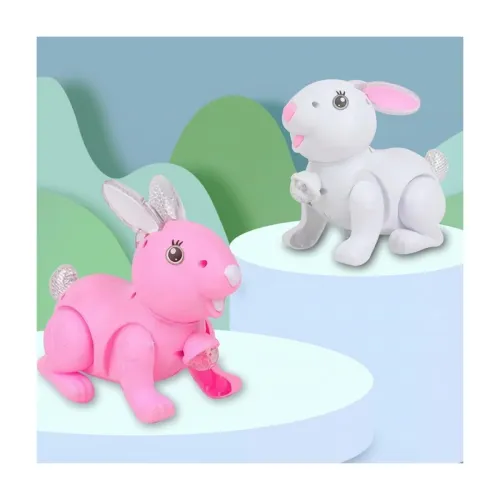 Image of Walking Bunny Rabbit Toy with Leash