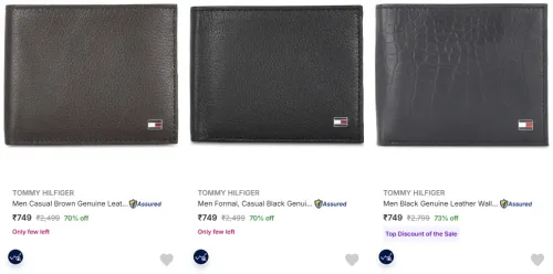 Image of Wallets at minimum 62% Discount