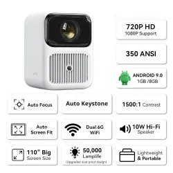 WANBO Dali 1 Fully Automatic LED Projector