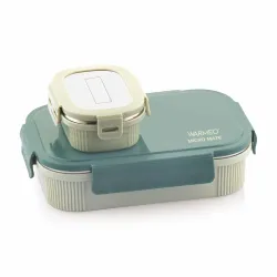 WARMEO MICROMATE Microwave-Safe Stainless Steel Lunch Box, Bpa Free