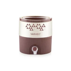 WARMEO Ocean Insulated Water Jug, 5.4 litres, Brown| Food Grade | Easy to Carry | BPA Free Ideal for Travel, Picnic