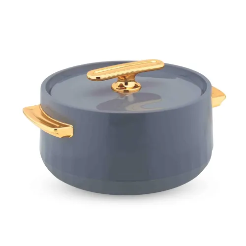 Image of WARMEO Pearl Round Steel Casserole 1.7L (Iron Grey)