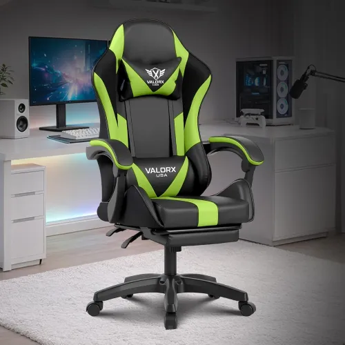 Image of Warrior By ValorX USA Gaming & Office Ergonomic Chair | Vegan Leather