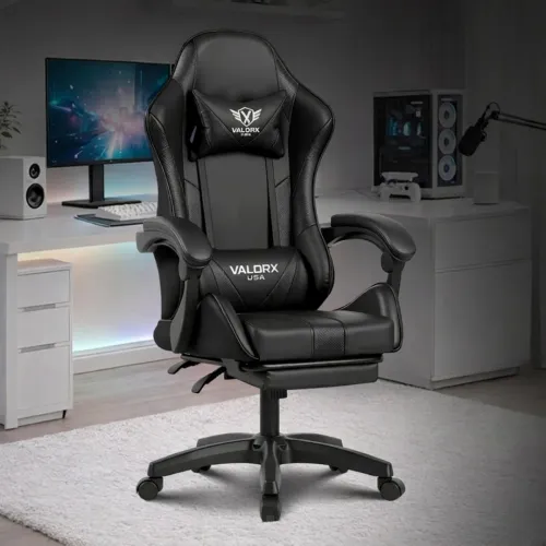 Image of Warrior By ValorX USA Gaming & Office Ergonomic Chair | Vegan Leather