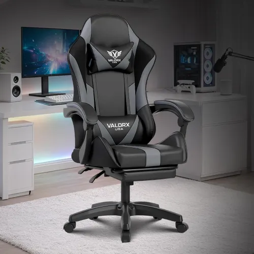 Image of Warrior By ValorX USA Gaming & Office Ergonomic Chair | Vegan Leather