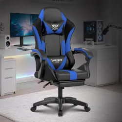 Warrior Gaming & Office Ergonomic Chair | Vegan Leather | High Back 135° Recliner | Adjustable Height & Linkage Armrest