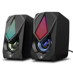 Warrior II 10W 2.0 Multimedia Speaker with RGB Lights