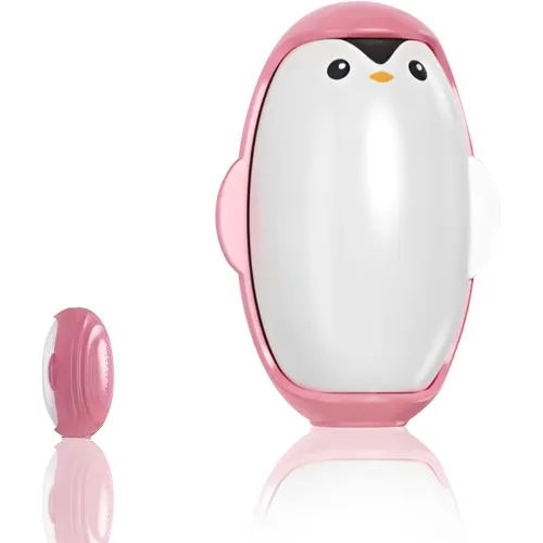 Image of Washable Penguin Sticky Lint Roller – Multicolor