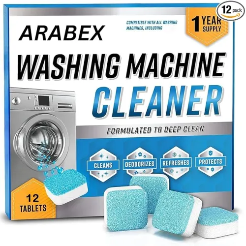 Image of Washing Machine Cleaner Descaler 12 Pack