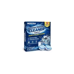 Washing Machine Cleaner Tablets 12 Pack Clean Inside Drum And Laundry Tub Seal