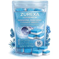 Washing Machine Cleaner Tablets (16 Pack)