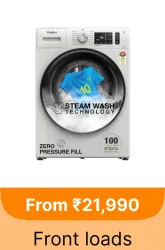 Washing Machines starting @ ₹21990 on Flipkart GOAT Sale