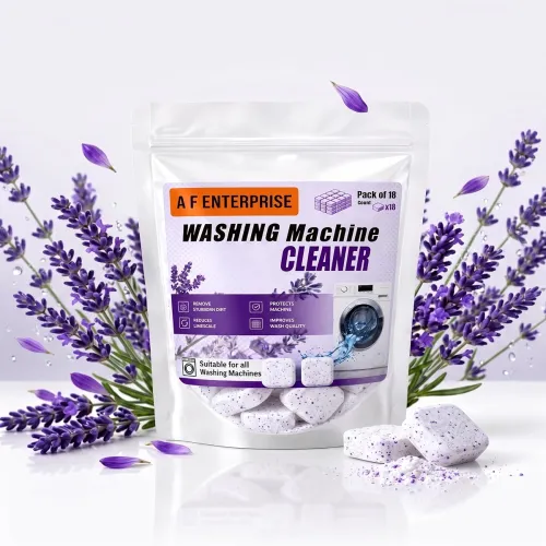 Image of Washing Machine Cleaner Tablets Lavender Scent pack of 18