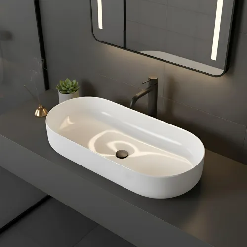 Image of WASSMIST Premium Designer Ceramic Table Top Wash Basin