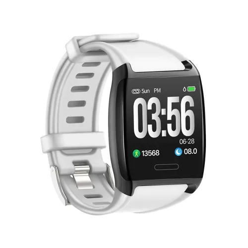 Image of Watch Activity Tracker Heart Rate Monitor , Alert for Android and iPhone (White)