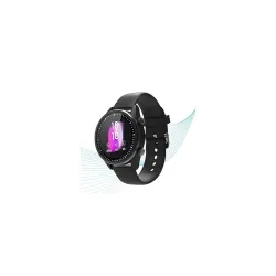 WatchOut Wearables Presents Mad Gaze : World's First Gesture Controlled & 4G IoT Enabled Silicone Smartwatch (Black)