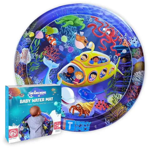 Image of Water Mat for Babies to Play Tummy Time