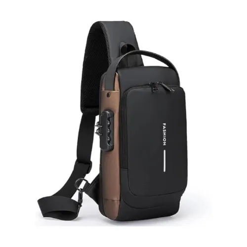 Image of Waterproof Anti-Theft Sling Bag for Men & Women