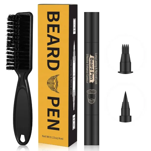 Image of Waterproof Beard Pencil Filler with Brush
