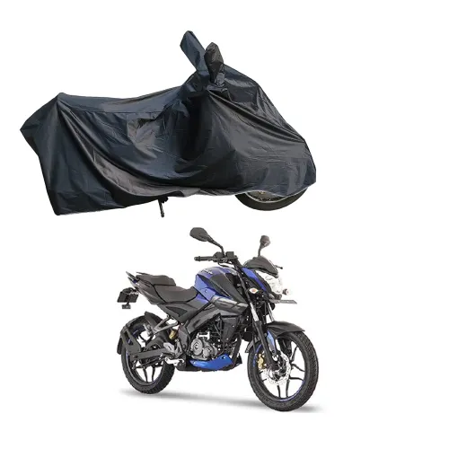 Image of Waterproof (Tested) Bike Body Cover for Pulsar NS 160 (Black)