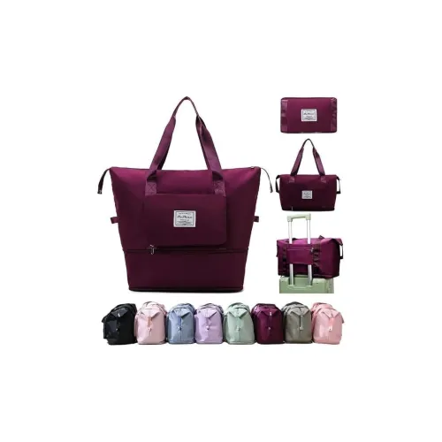 Image of Waterproof Expandable Travel Duffel Bag for Women