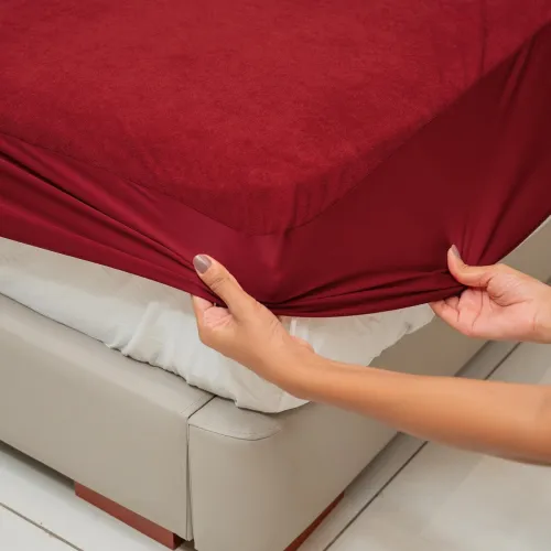 Image of Waterproof Mattress Protector King Size 78x72 Bed Protector Sheet Cover
