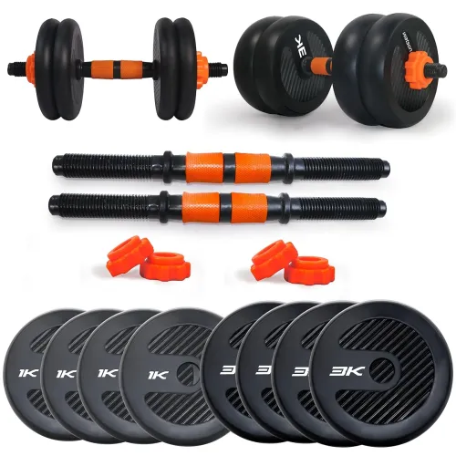 Image of Watson Premium Rubber Dumbbell Set 16kg