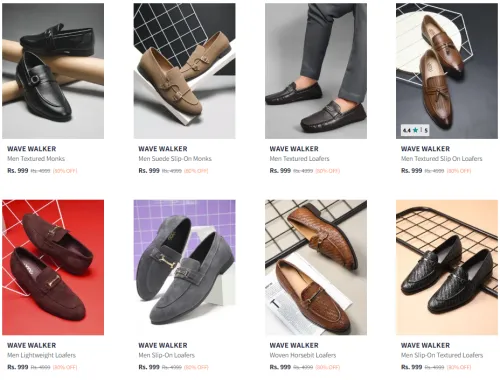 Image of Wave Walker Loafers @ Flat ₹999