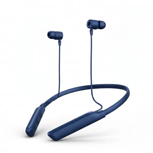 Image of WavePro Wireless Neckband BTv5.3 Type-C Fast Charging, Magnetic Earbuds, Deep Bass,Lightweight & Comfortable Fit,IPX5 Wa