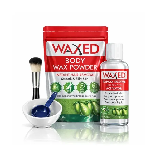 Image of WAXED™ Body Wax Powder for Women Waxing Set 