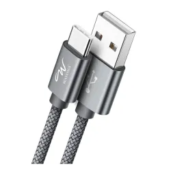 Wayona USB Type C 6FT 2Meter Charger Cable Fast Charging USB C Cable Compatible for Samsung Galaxy S26 Ultra iPhone 17 16 15 Pro,S20,MI,Vivo (6 FT Pack of 1, Grey)