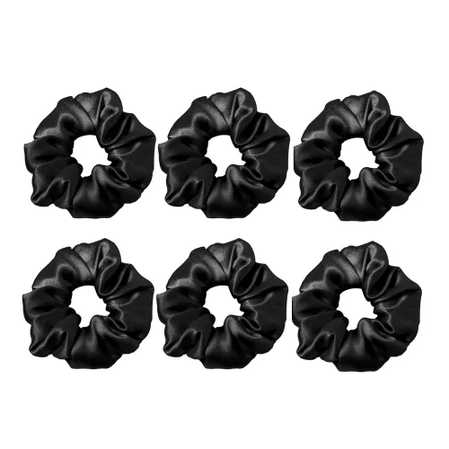 Image of Wazdorf 6 Packs Satin Hair Scrunchie