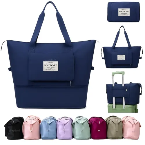 Image of Wazdorf Nylon 41 Liter Expandable Travel Duffle Bag