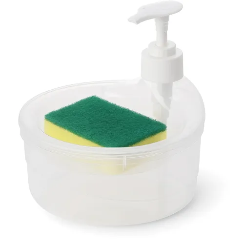 Image of Wazdorf Plastic 2-in-1 Soap & Liquid Dispenser 