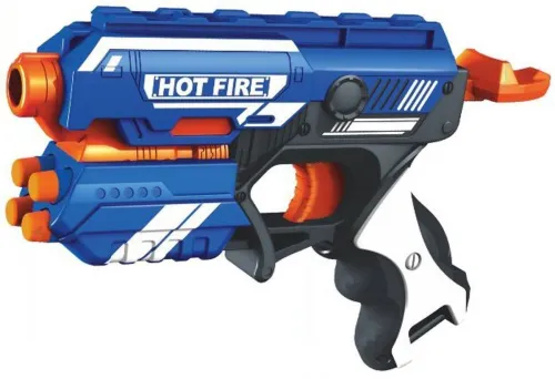Image of Webby Foam Blaster Gun Toy 10 Bullets 