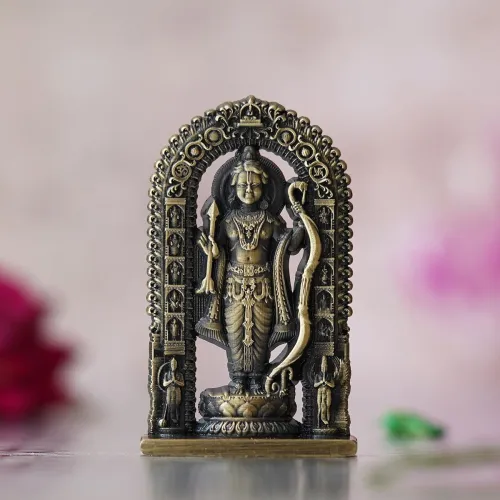Image of Webelkart Premium Ram Lalla Statue for Car Dashbord and Home Decor