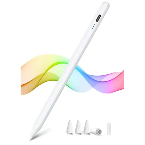 Image of WeCool P1 iPad Pencil for iPad 9th/10th Generation-2X Fast Charge Stylus for iPad with Palm Rejection