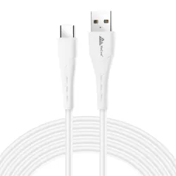 Wecool Unbreakable Soft 5A Type C Cable Supports Fast Charging, Quick Charging, Dash Charging and Warp Charging, 1 Mtr Charging Cable, Compatible with OnePlus, Oppo and VIVO Smartphones
