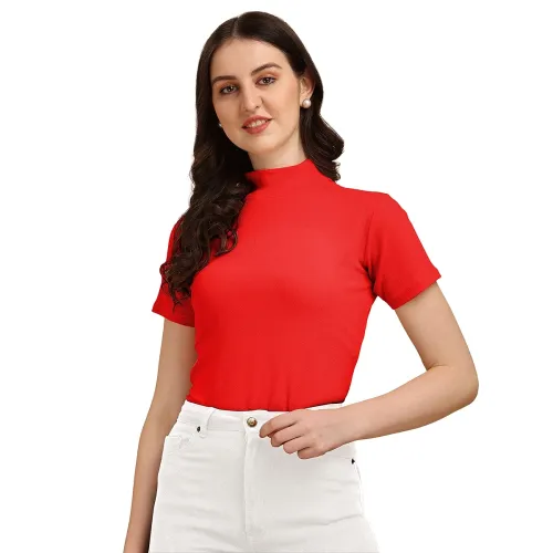 Image of Wedani Women's Solid Regular Fit Top